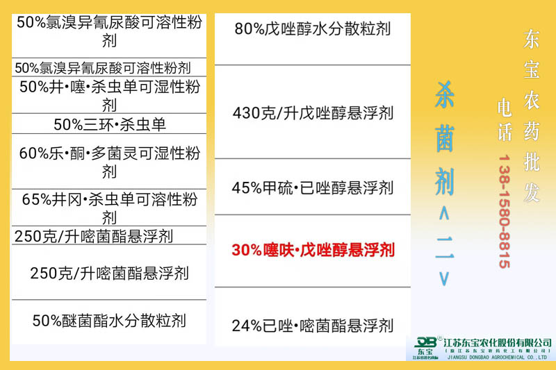 東寶殺菌劑(二)